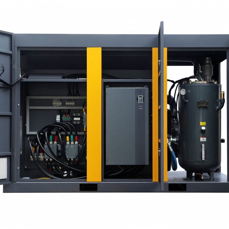 Compresor de Aire de Tornillo VSD 10-520 HP